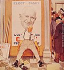 Norman Rockwell Before and After painting